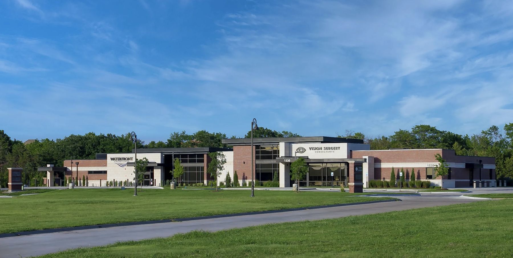 Vision Surgery Consultants and the Waterfront Surgery Center campus in Wichita
